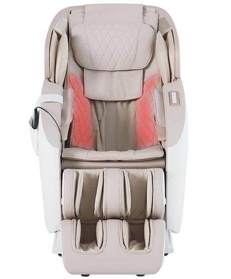 Fotoli masaj piele bej role talpi Nova II Sun