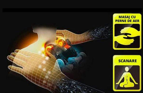 Fotoliu de masaj deluxe Capsula 4D ZG Komoder KM9500SL Robotic Max