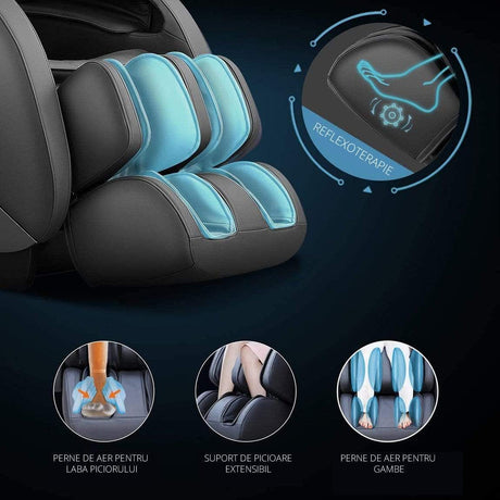 Fotoliu masaj bej functii recuperare relaxare Andorra Dreams