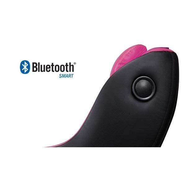 Fotoliu Masaj Gaming Piele Portocaliu Perne Aer Role 3D Bluetooth Boxe Multimedia iRest A150