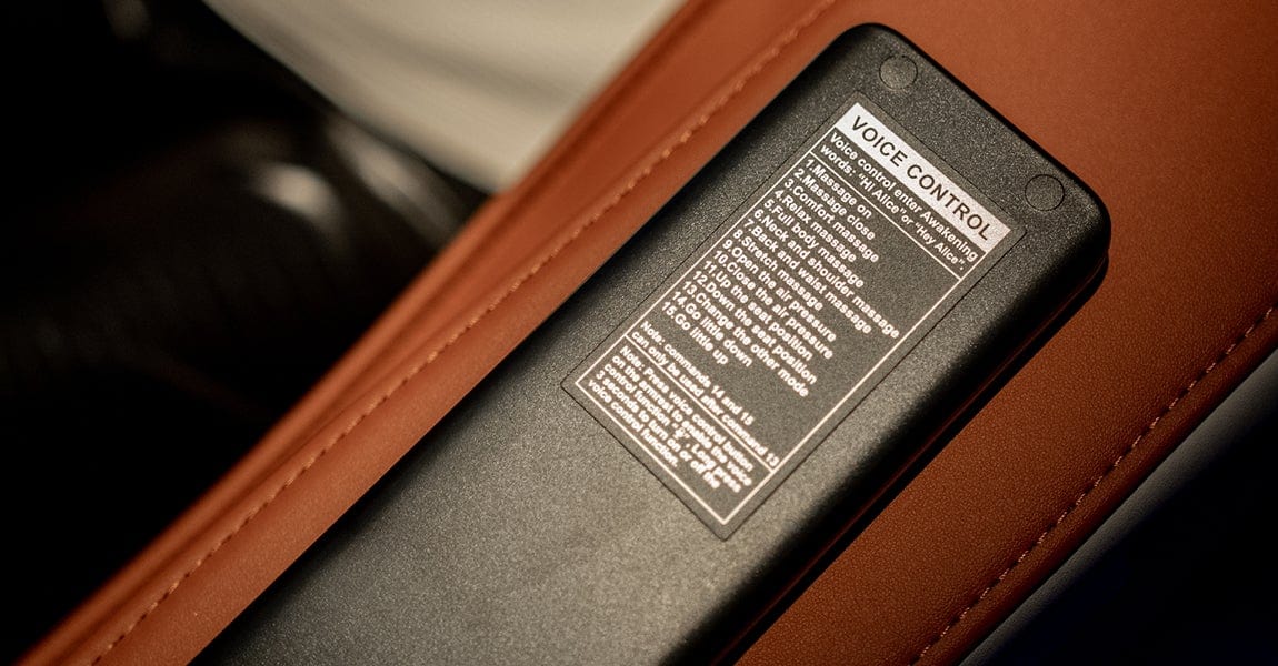 Fotoliu masaj piele comanda vocala Victoria II