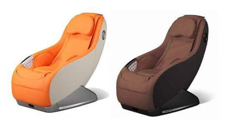 Fotoliu Masaj Piele Rosu Bluetooth Boxe Telecomanda Integrate Suport Smartphone Perne Aer Role 3D Sina SL 110 cm Komoder KM151