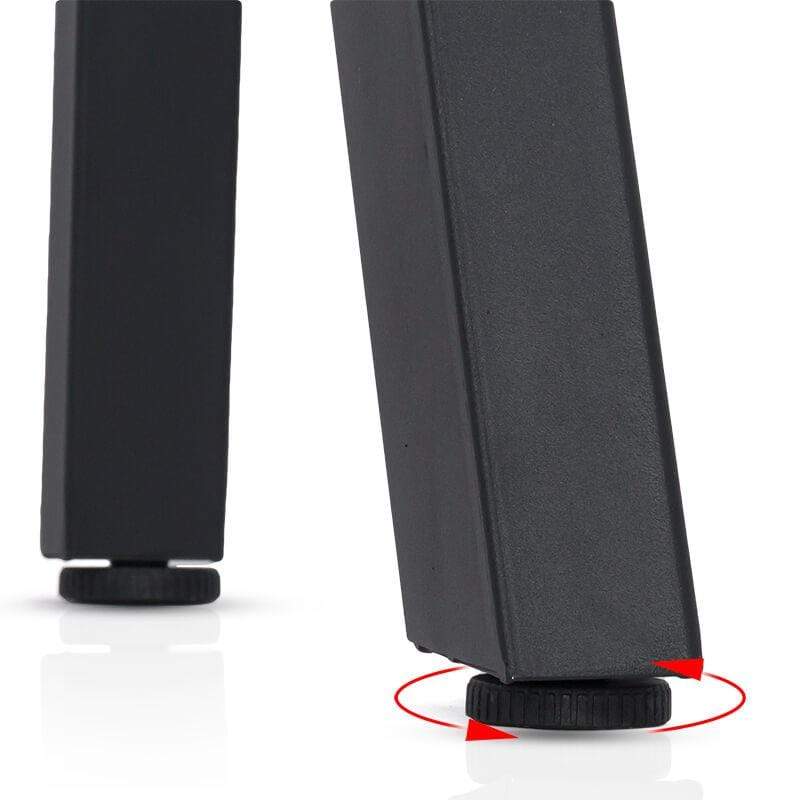 Masa birou neagra iluminare led OFF300 Maxi Desk NEGRU