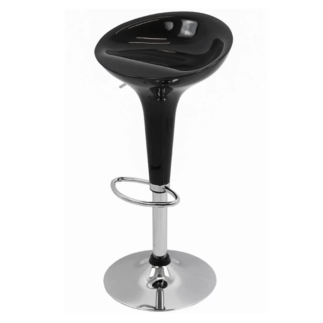 Scaun bar abs picior cromat ajustabil baza rotunda ABS101 Sparkling Fun