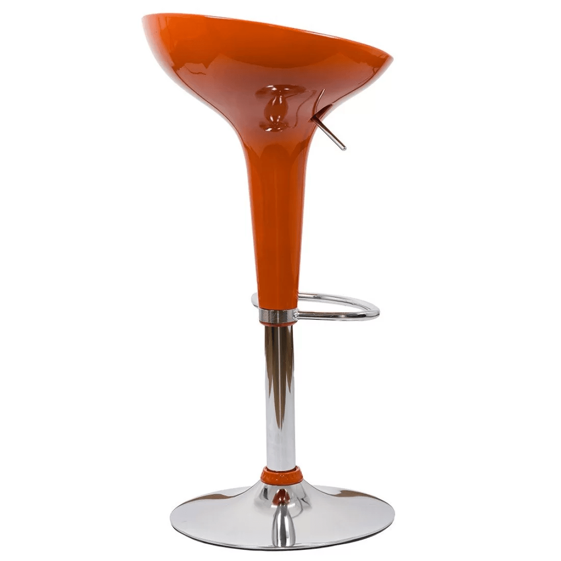 Scaun bar abs picior cromat ajustabil baza rotunda ABS101 Sparkling Fun