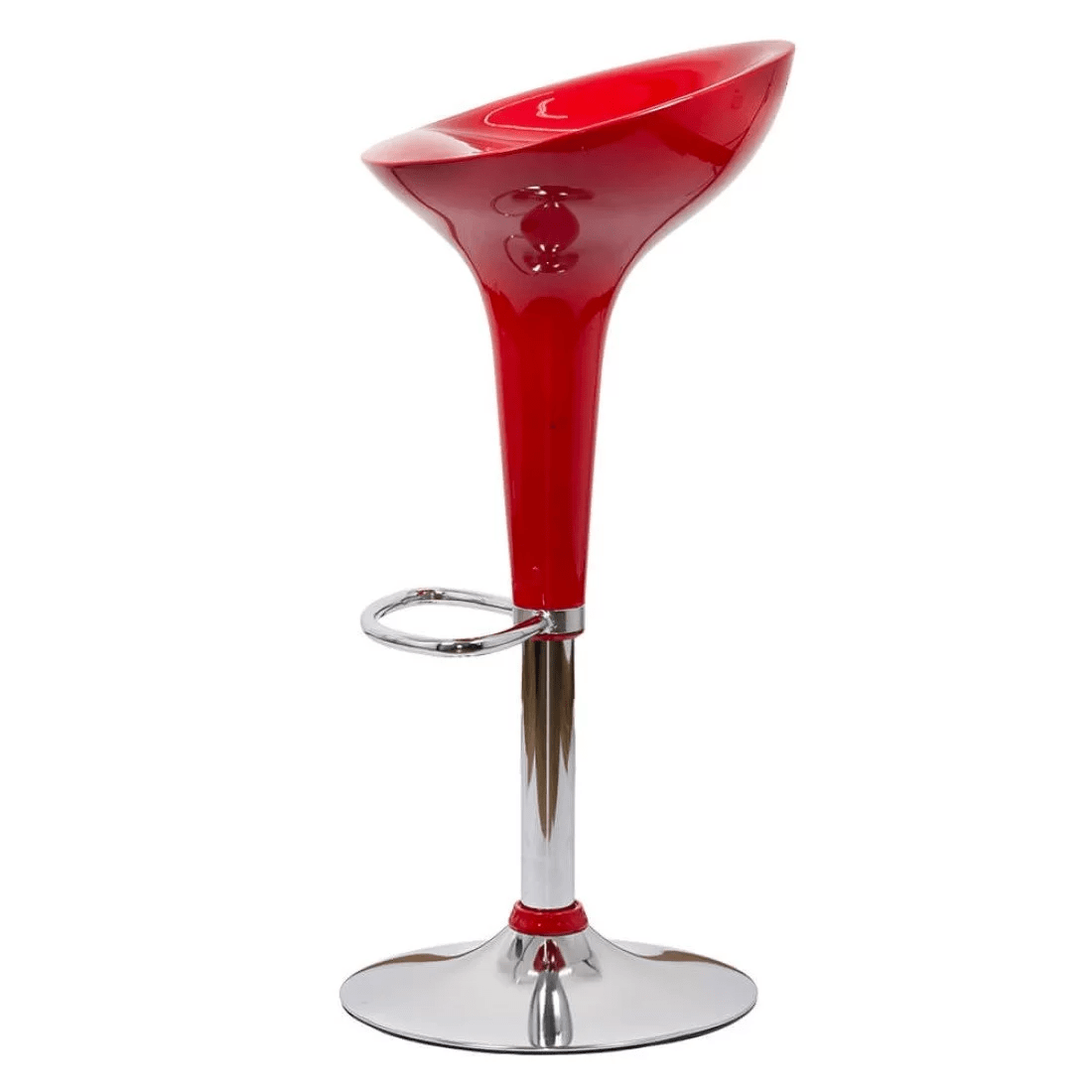 Scaun bar abs picior cromat ajustabil baza rotunda ABS101 Sparkling Fun