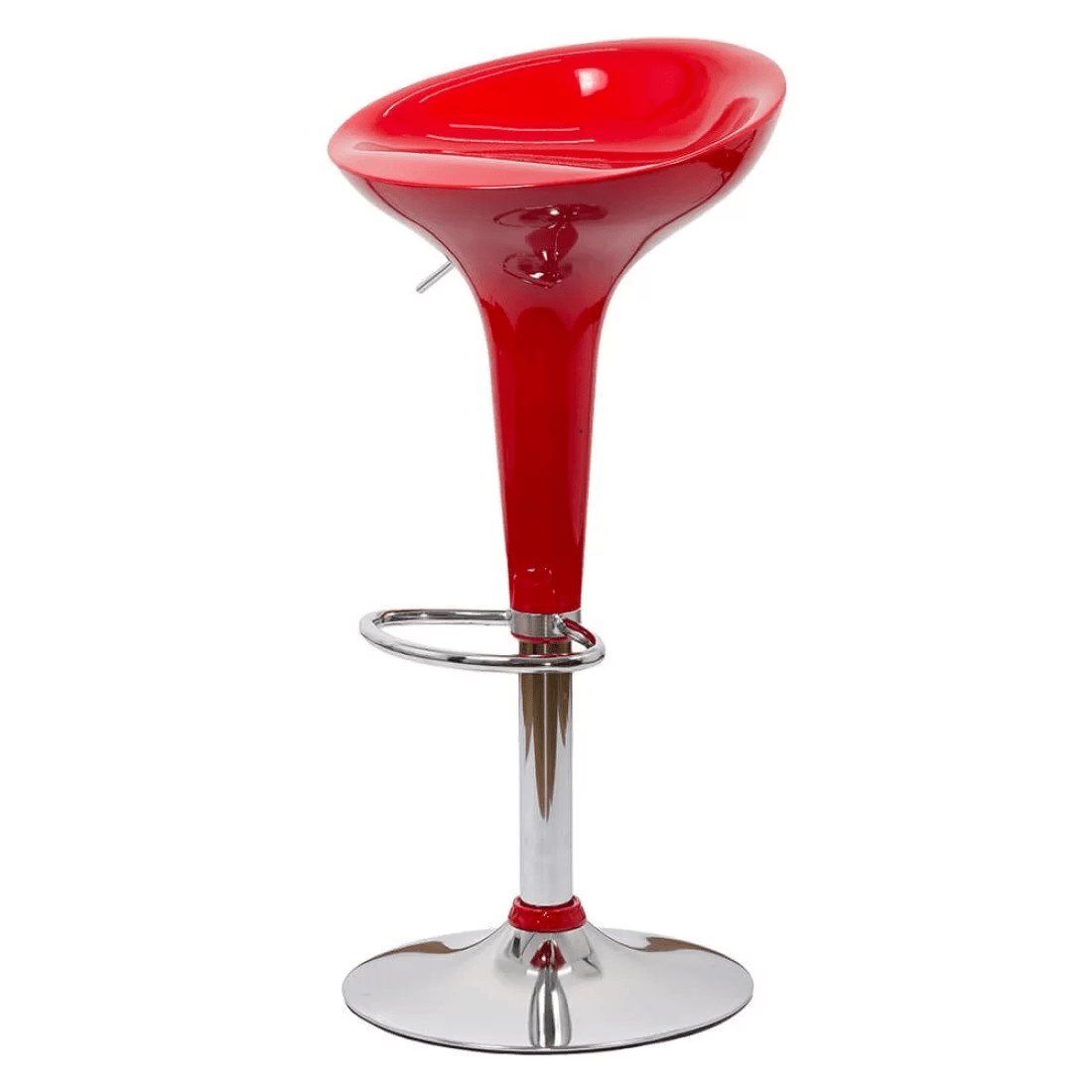 Scaun bar abs picior cromat ajustabil baza rotunda ABS101 Sparkling Fun