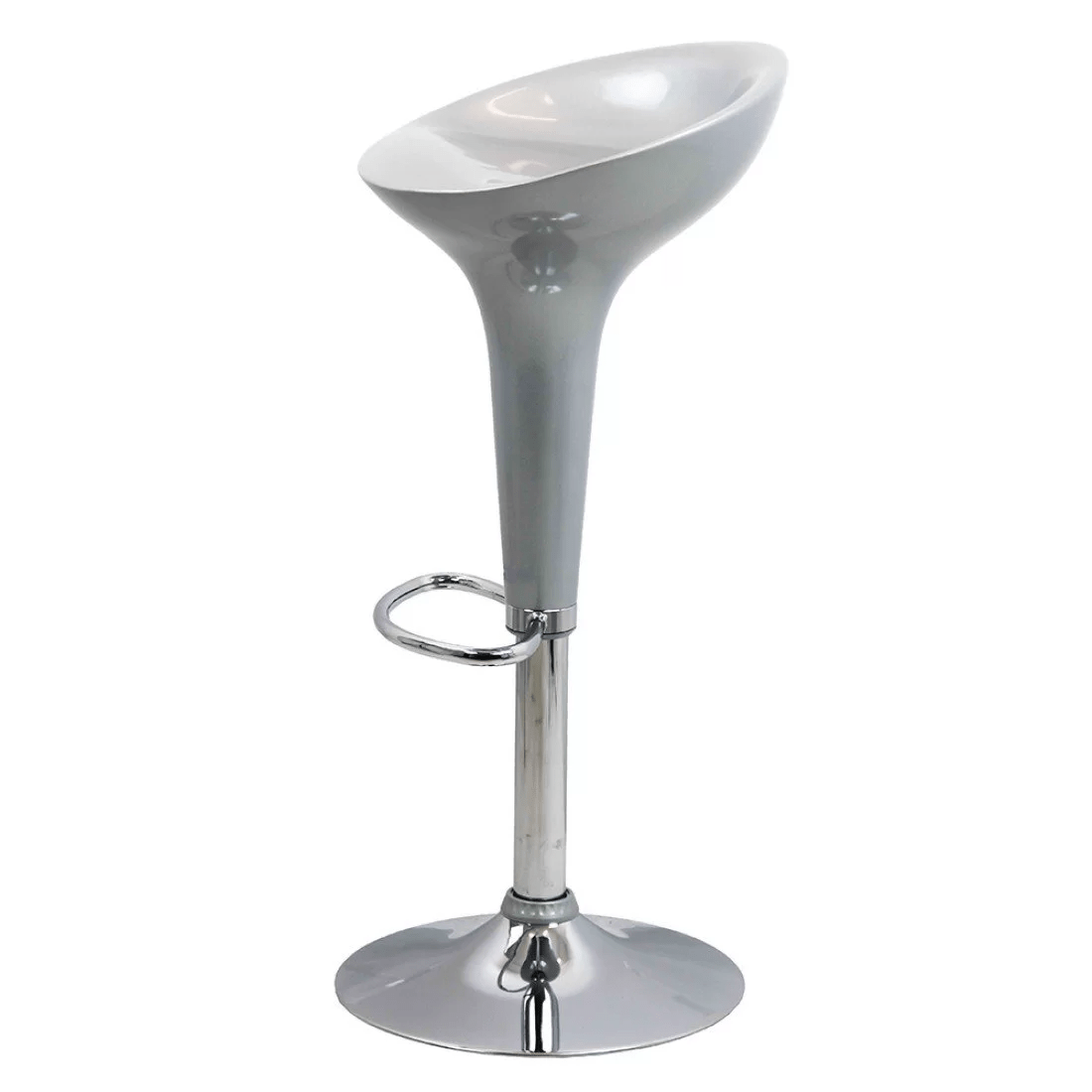 Scaun bar abs picior cromat ajustabil baza rotunda ABS101 Sparkling Fun