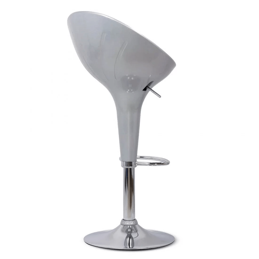 Scaun bar abs picior cromat reglabil spatar inalt ABS105 Glossy