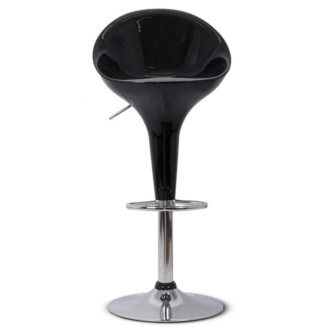 Scaun bar abs picior cromat reglabil spatar inalt ABS105 Glossy