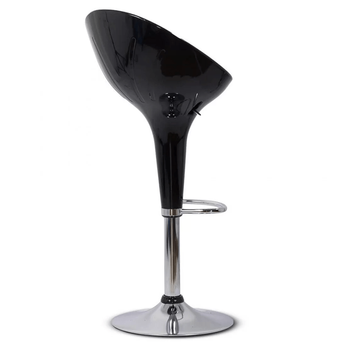 Scaun bar abs picior cromat reglabil spatar inalt ABS105 Glossy
