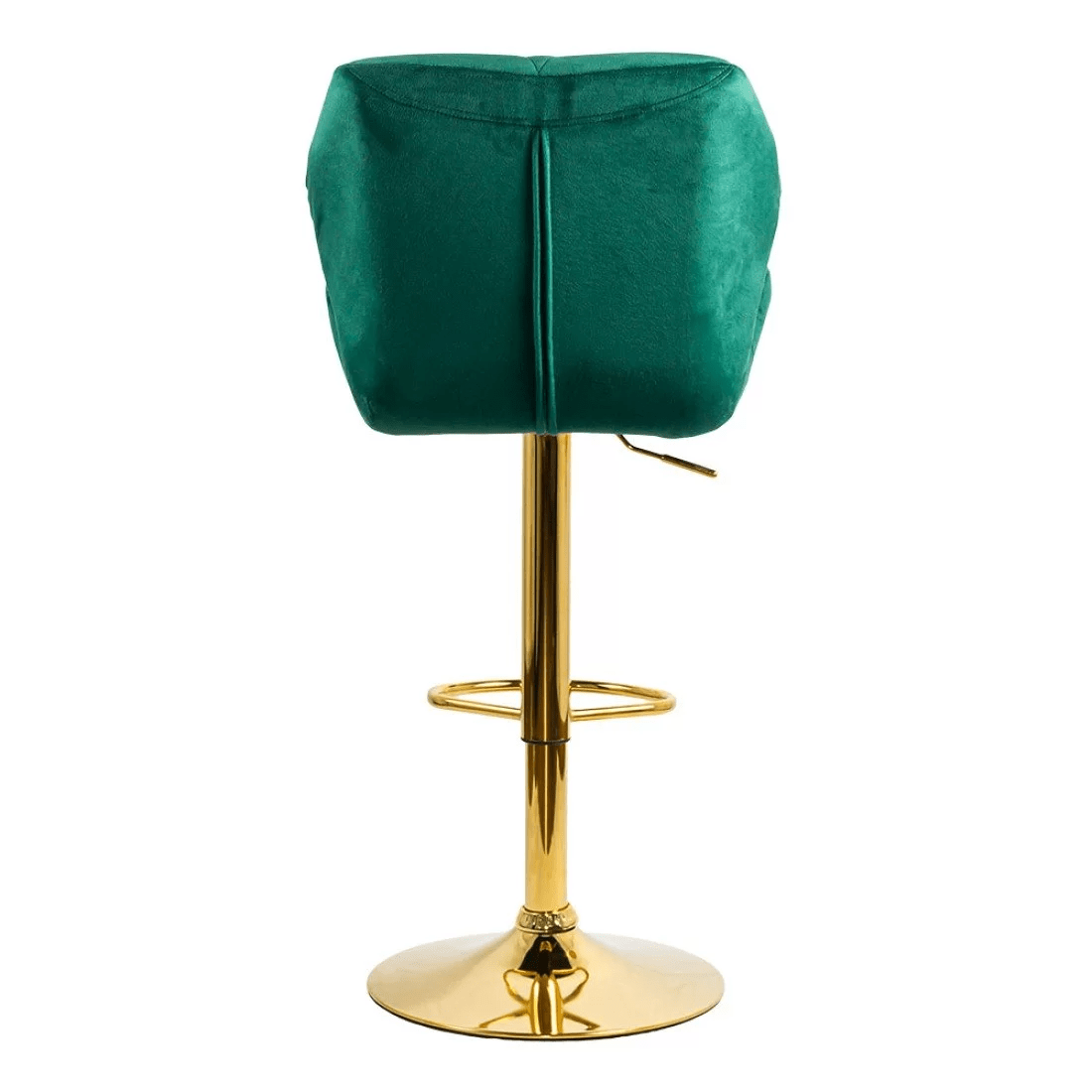 Scaun bar catifea cadru auriu reglabil ABS148 Diamond Ray