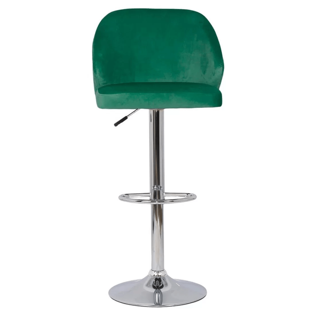 Scaun bar catifea cadru cromat ajustabil ABS129 Midnight Jazz