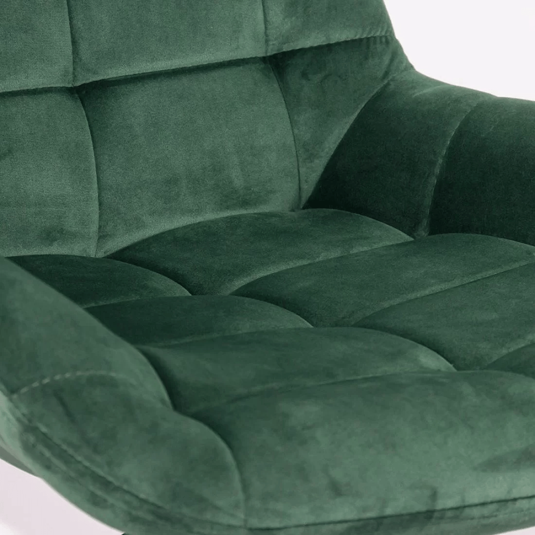 Scaun bar catifea cadru negru reglabil ABS145 Uptown