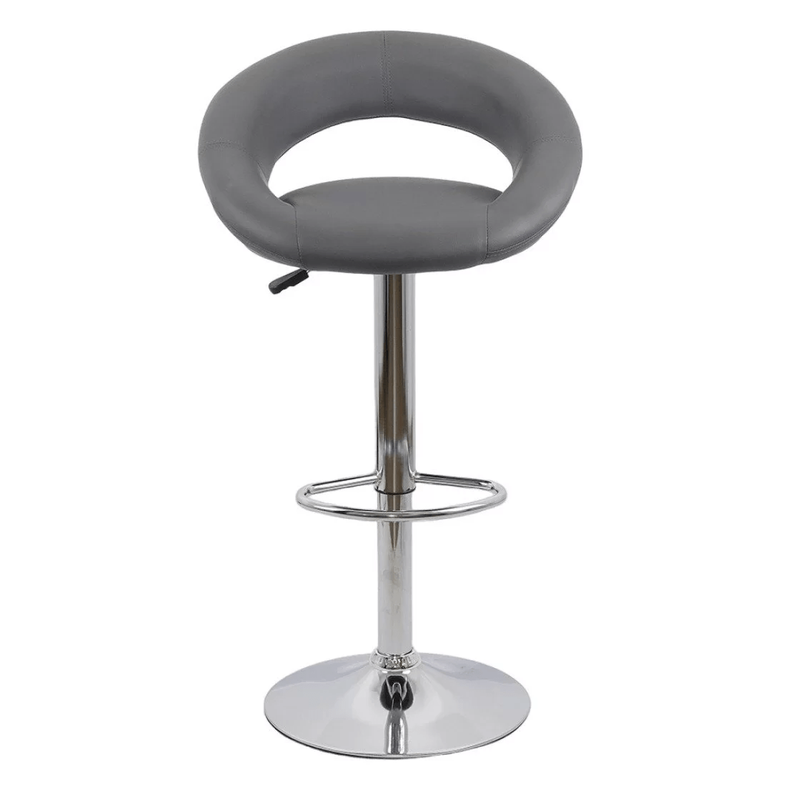 Scaun bar piele cadru cromat ajustabil ABS151 Chique