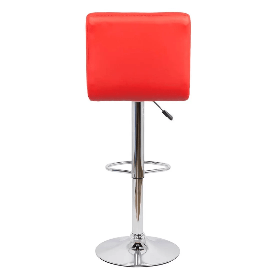 Scaun bar piele cadru cromat ajustabil ABS191 Square Shots