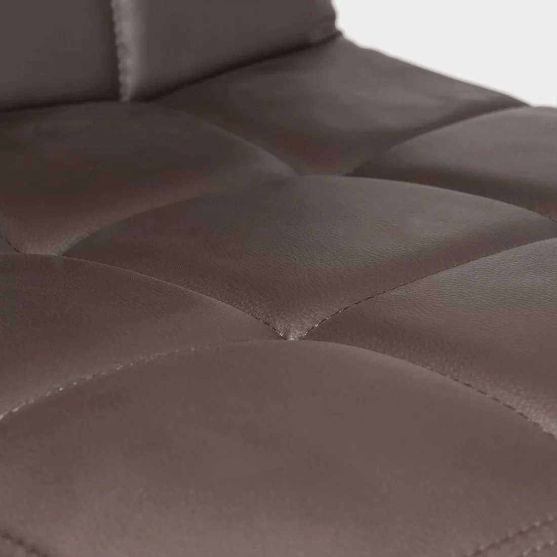 Scaun bar piele cadru cromat ajustabil ABS191 Square Shots