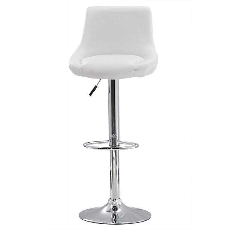 Scaun bar piele cadru cromat ajustabil ABS225 Frutty