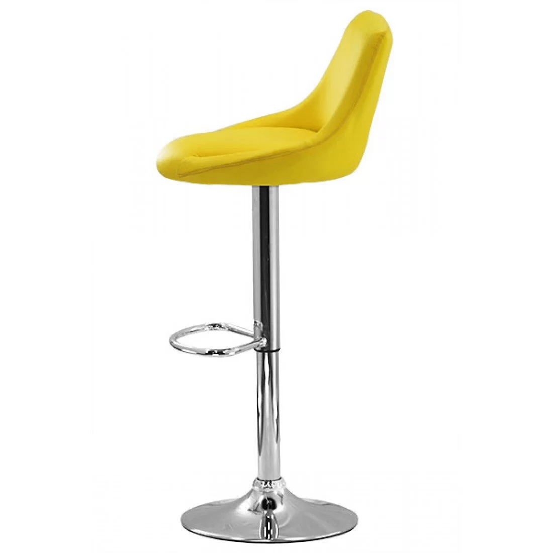 Scaun bar piele cadru cromat ajustabil ABS225 Frutty