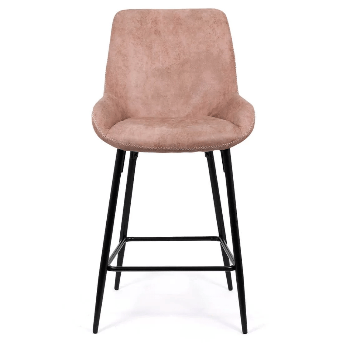 Scaun bar piele cadru metalic negru ABS146 City Lights