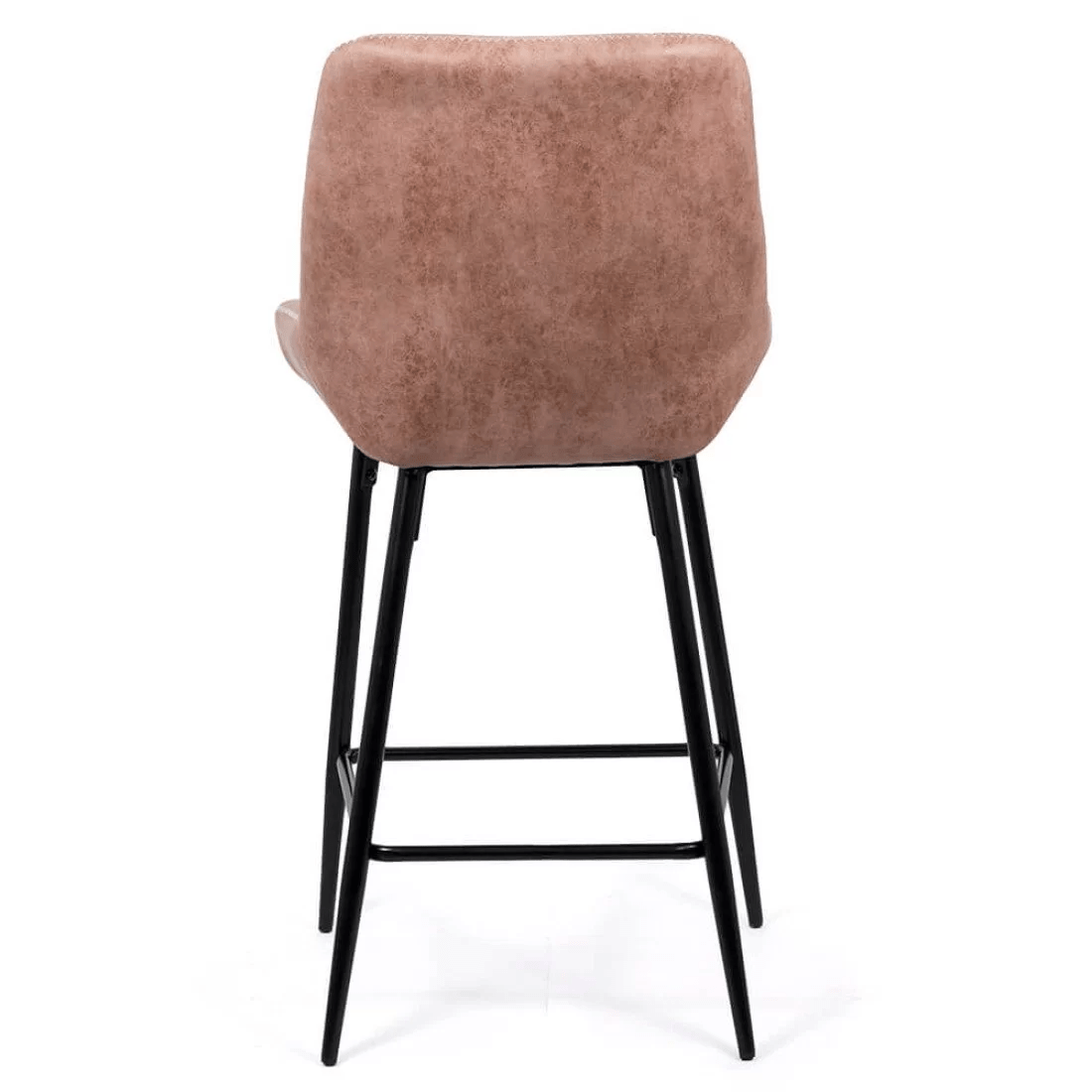 Scaun bar piele cadru metalic negru ABS146 City Lights