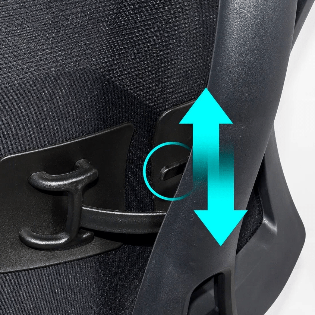 Scaun birou albastru negru stofa OFFSYYT9501 Confortlogic