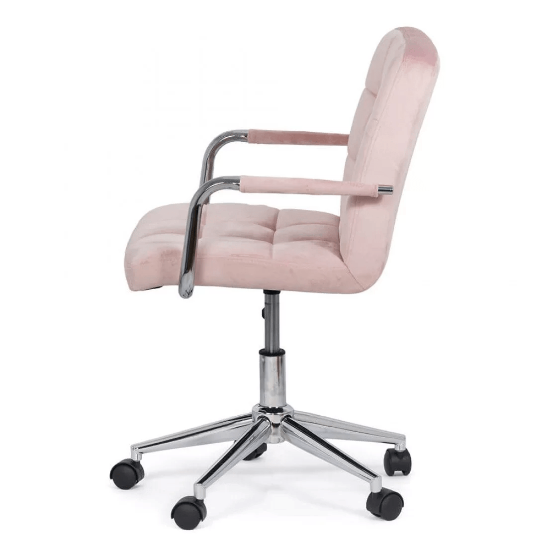 Scaun birou copii roz catifea OFF328V Cool Kids Academic
