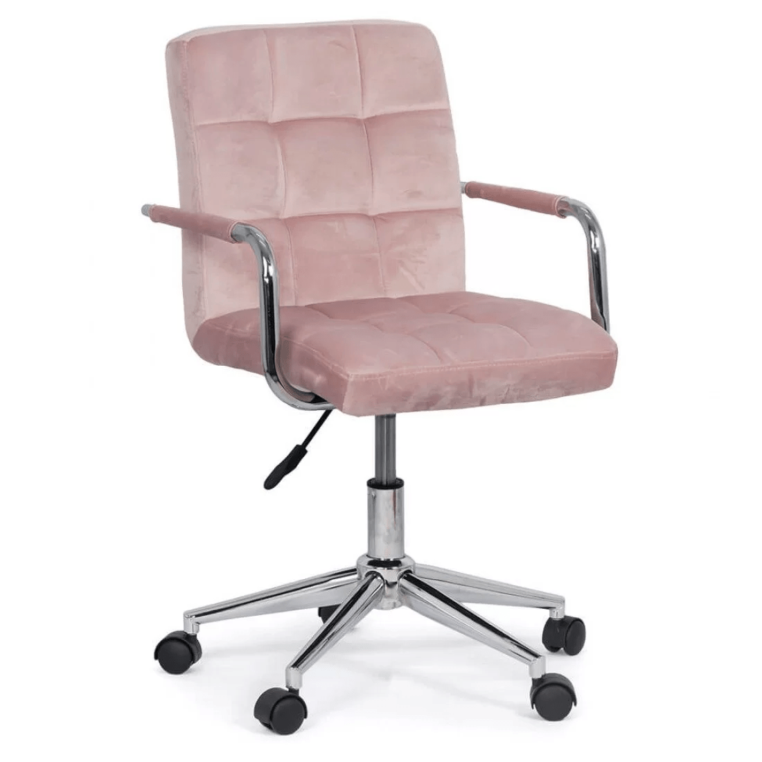 Scaun birou copii roz catifea OFF328V Cool Kids Academic