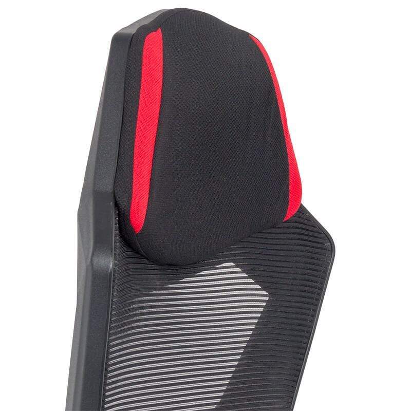 Scaun birou gaming negru rosu extensibil reclinabil OFF304 Raptor