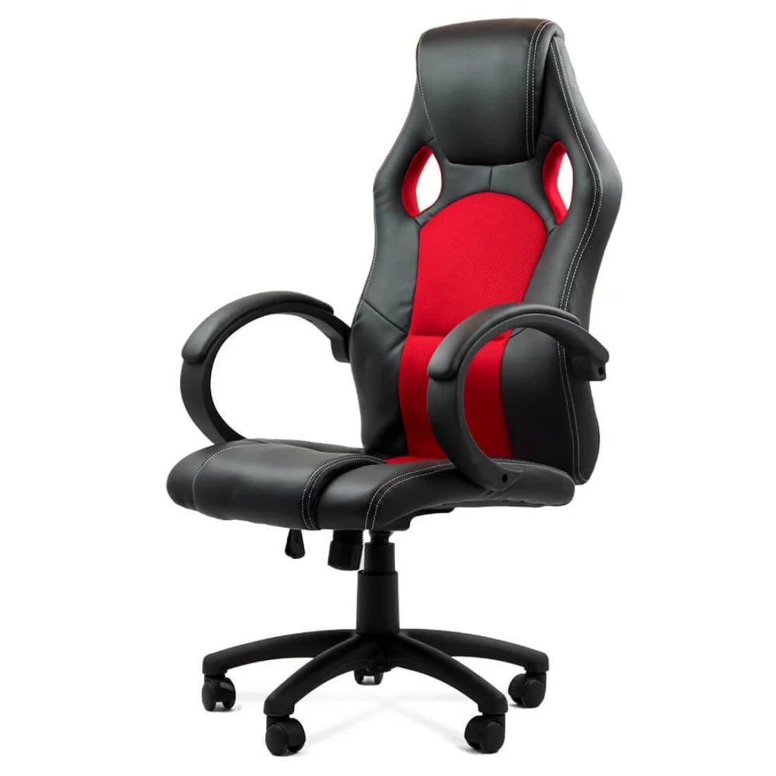 Scaun birou gaming piele panza mecanism balans OFF309 Racer ROSU