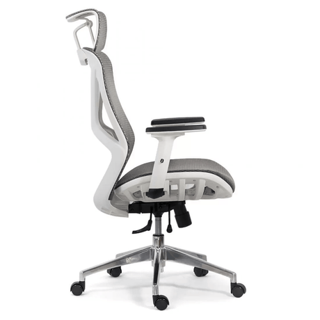 Scaun birou gri plasa sezut culisabil OFF9503 Organix Aero