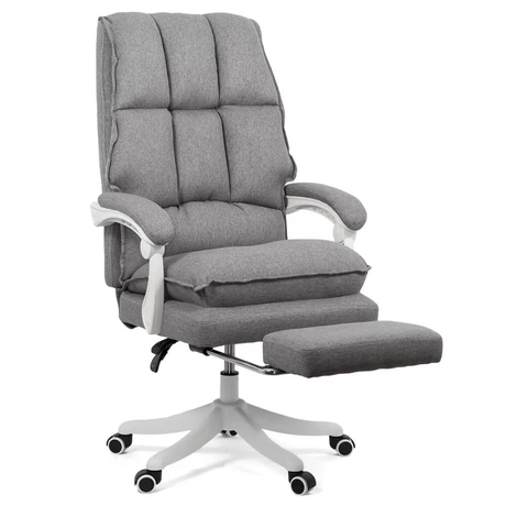 Scaun birou gri stofa extensibil stofa OFF426 Organix