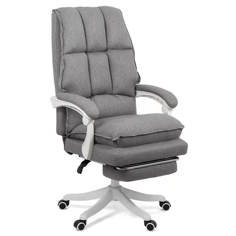 Scaun birou gri stofa extensibil stofa OFF426 Organix