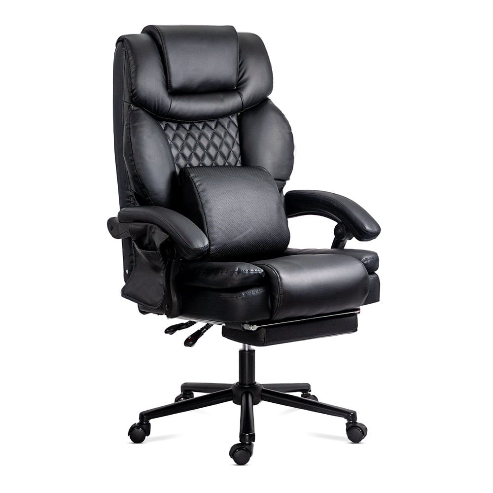 Scaun birou masaj extensibil 150kg OFF935 Tensor NEGRU