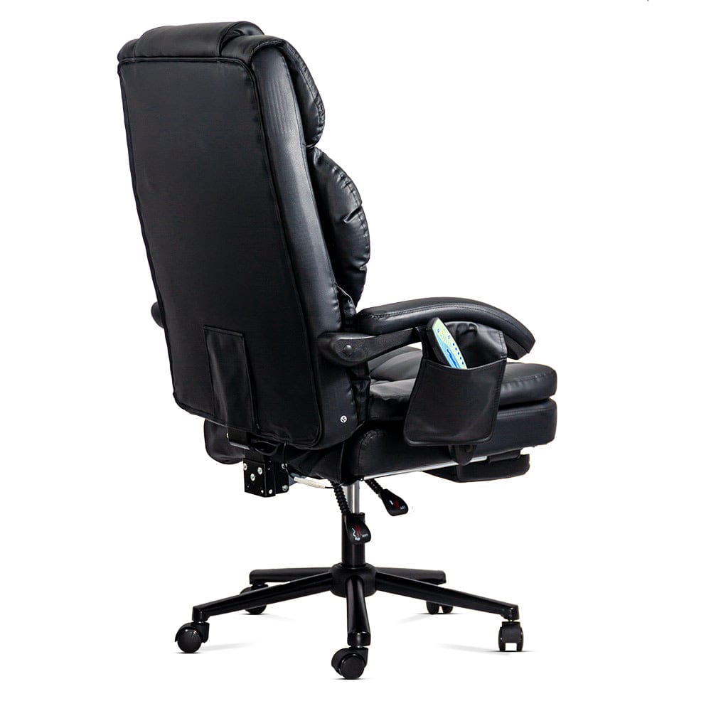 Scaun birou masaj extensibil 150kg OFF935 Tensor NEGRU