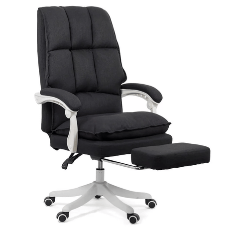 Scaun birou negru stofa extensibil stofa OFF426 Organix