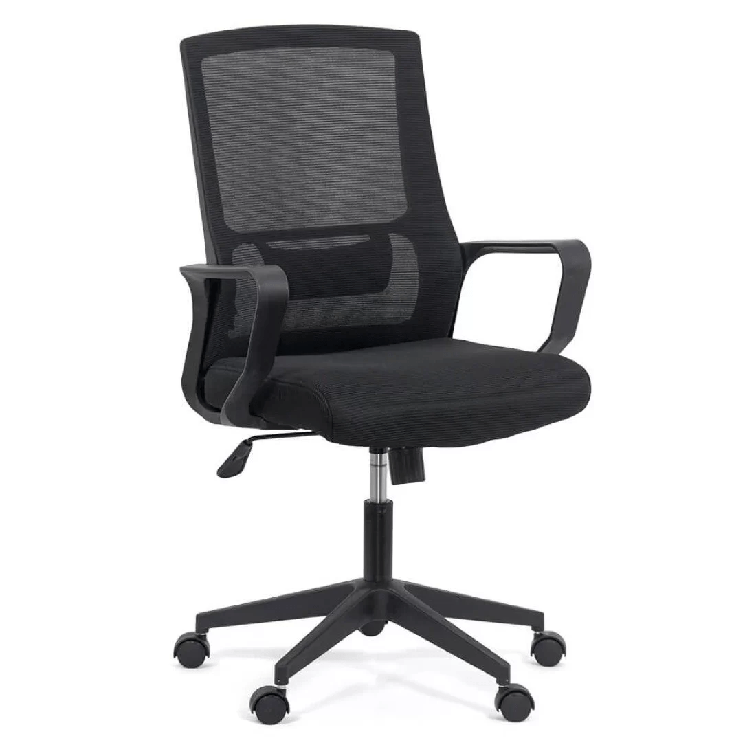 Scaun birou negru stofa sezut buretat OFF631 Pro Lab