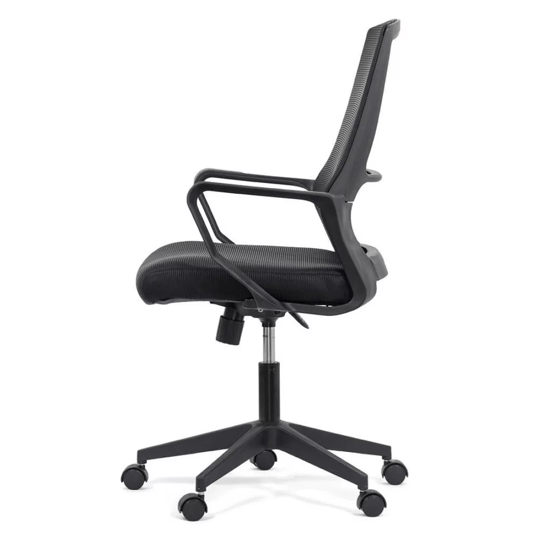 Scaun birou negru stofa sezut buretat OFF631 Pro Lab