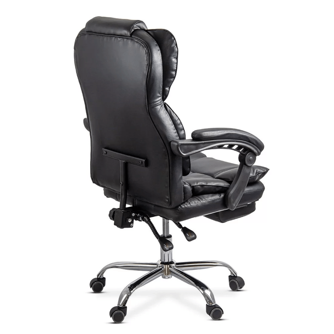 Scaun birou perne cervicale piele extensibil OFF412 Aspire NEGRU