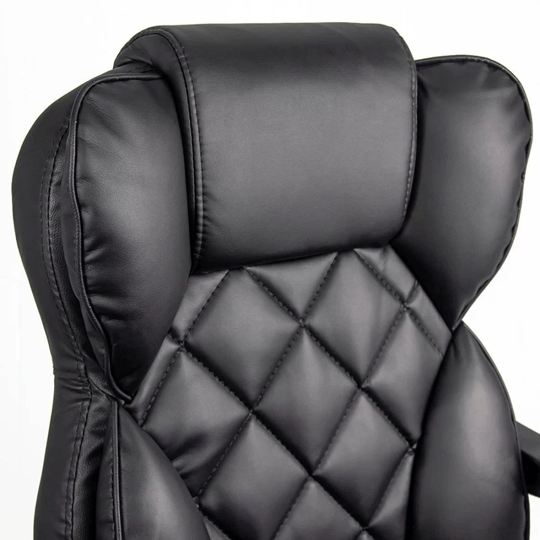 Scaun birou perne cervicale piele extensibil OFF412 Aspire NEGRU