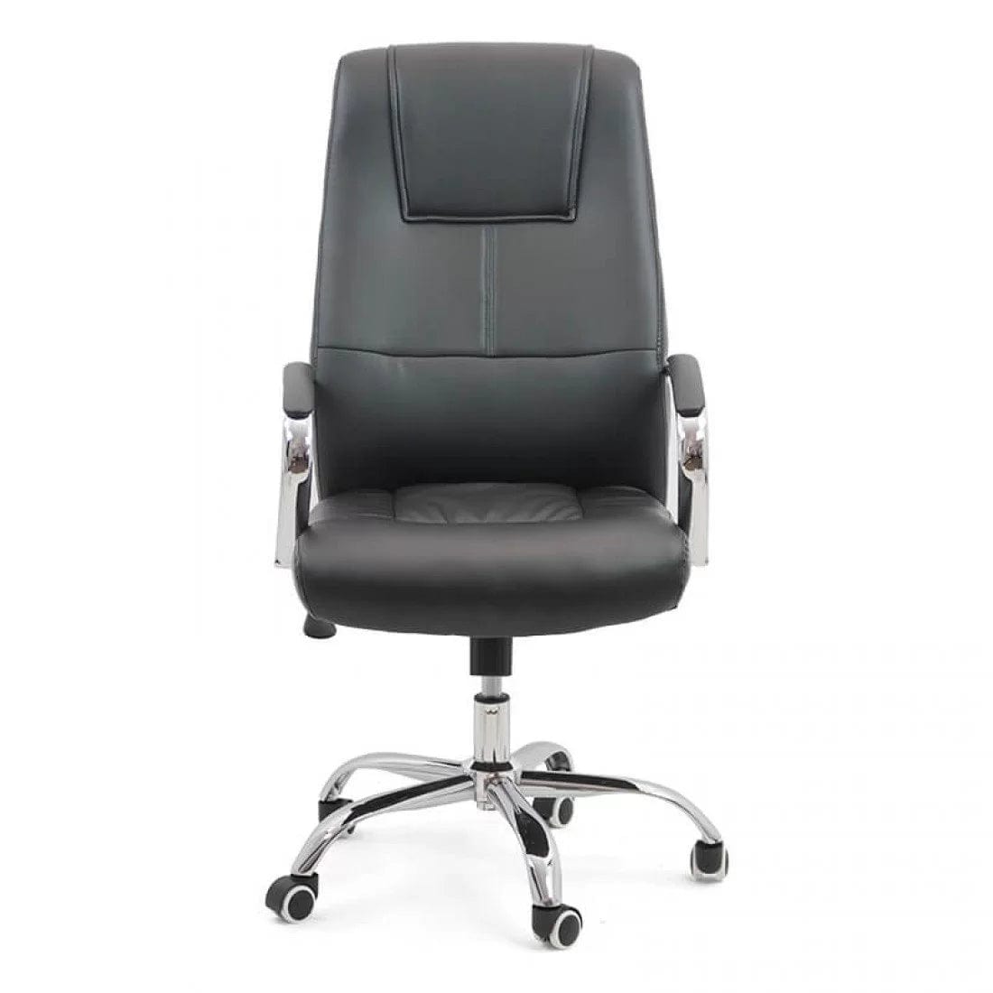 Scaun birou piele mecanism balans OFF324 Manager NEGRU