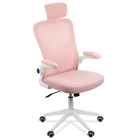 Scaun birou roz reclinabil 125 grade sezut buretat OFF336 Glow