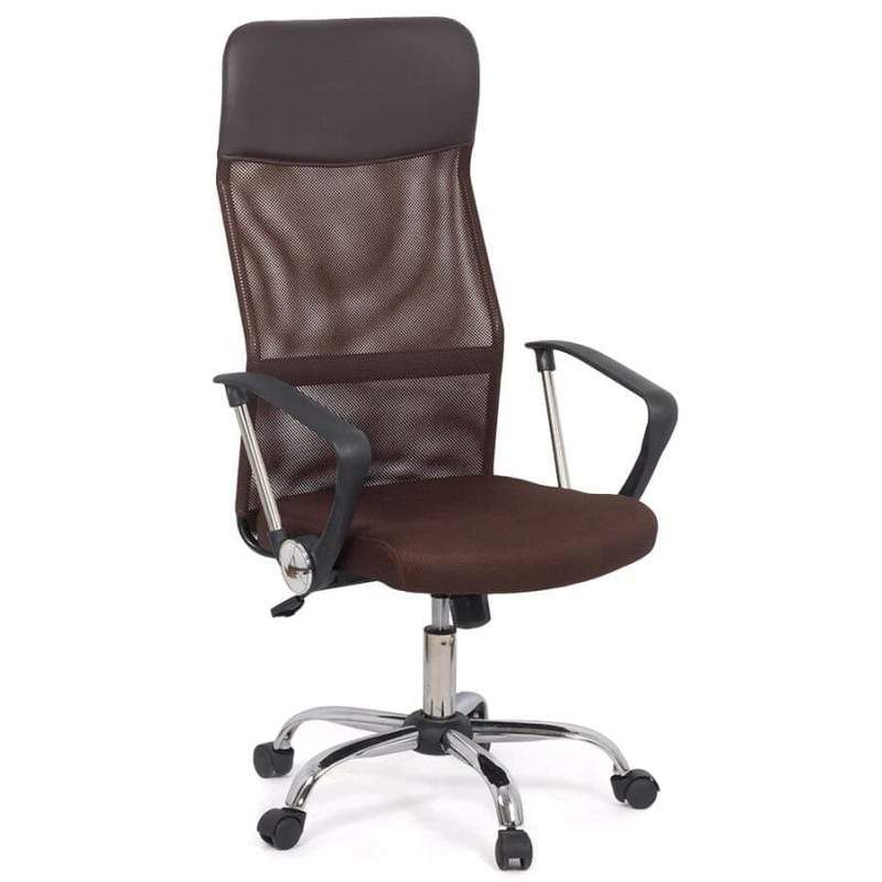 Scaun birou stofa sezut buretat spatar plasa OFF907 Aero Energy MARO INCHIS