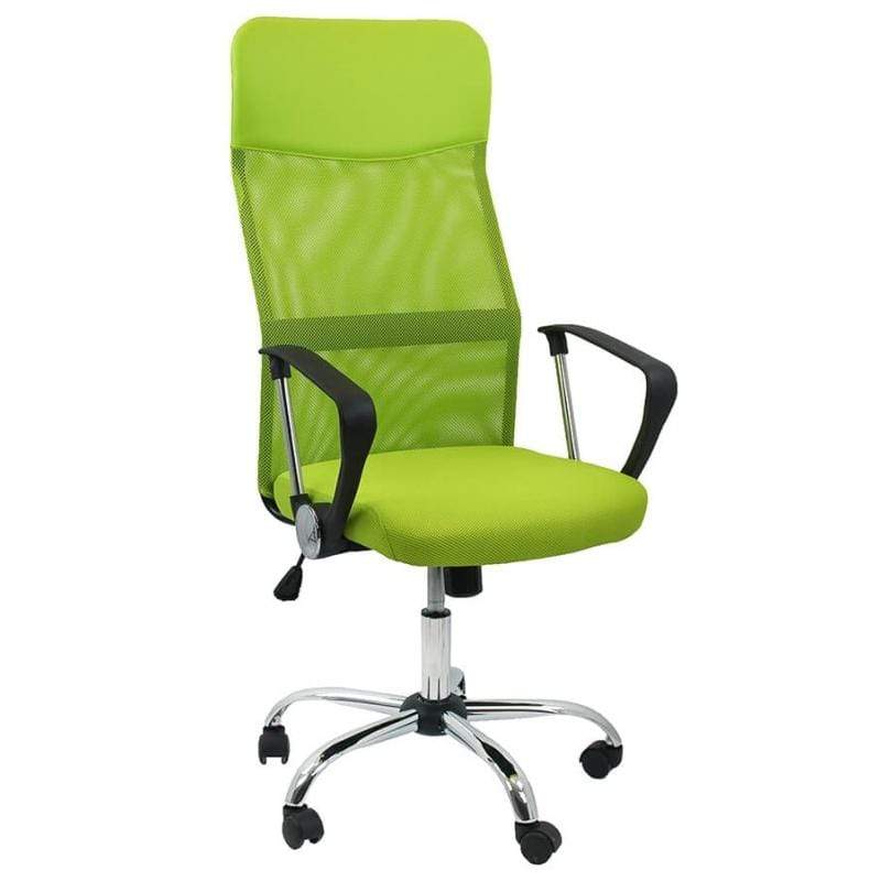 Scaun birou stofa sezut buretat spatar plasa OFF907 Aero Energy VERDE DESCHIS