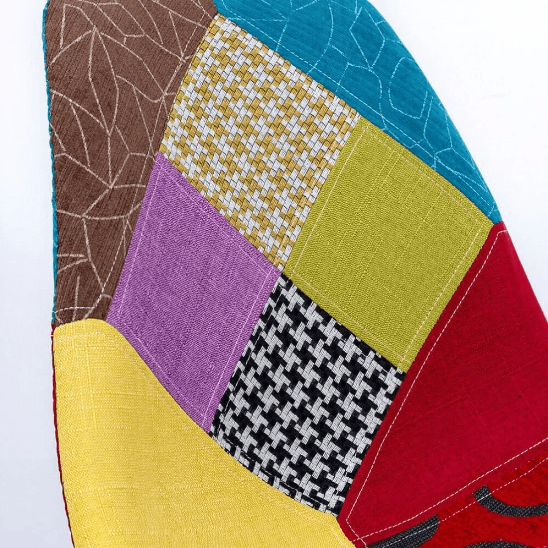 Scaun bucatarie stofa multicolora cadru lemn fag BUC232C-M1 Happy Days