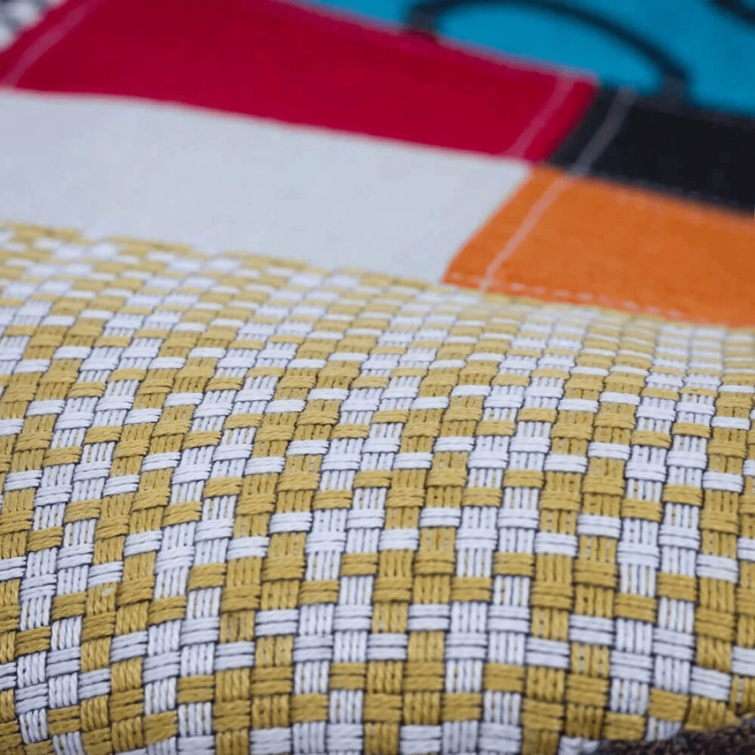 Scaun bucatarie stofa multicolora cadru lemn fag BUC232C-M1 Happy Days