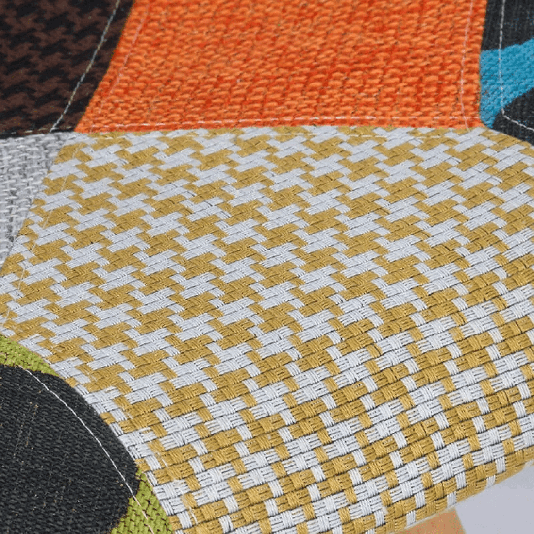 Scaun bucatarie stofa multicolora cadru lemn fag BUC232C-M2 Happy Days