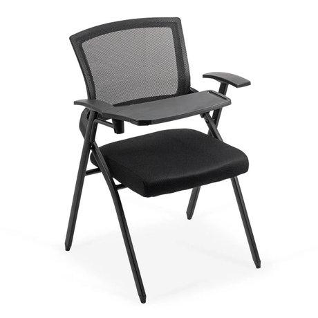 Scaun conferinta pliabil stofa masuta reglabila HRC603 Logex NEGRU