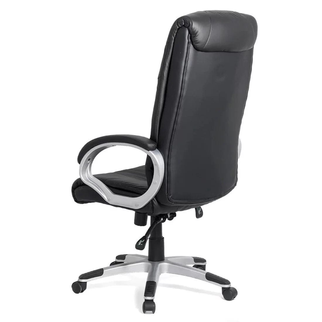 Scaun directorial piele burete inalta densitate mecanism balans semi-syncro 150kg OFF315 Majestic