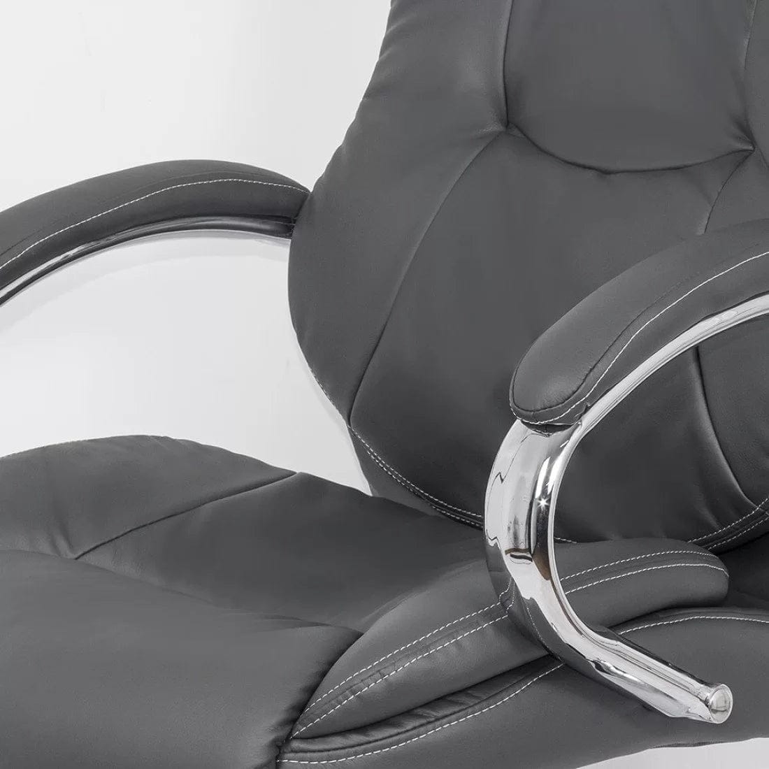 Scaun directorial piele burete inalta densitate mecanism balans semi-syncro 150kg OFF316 Board Max